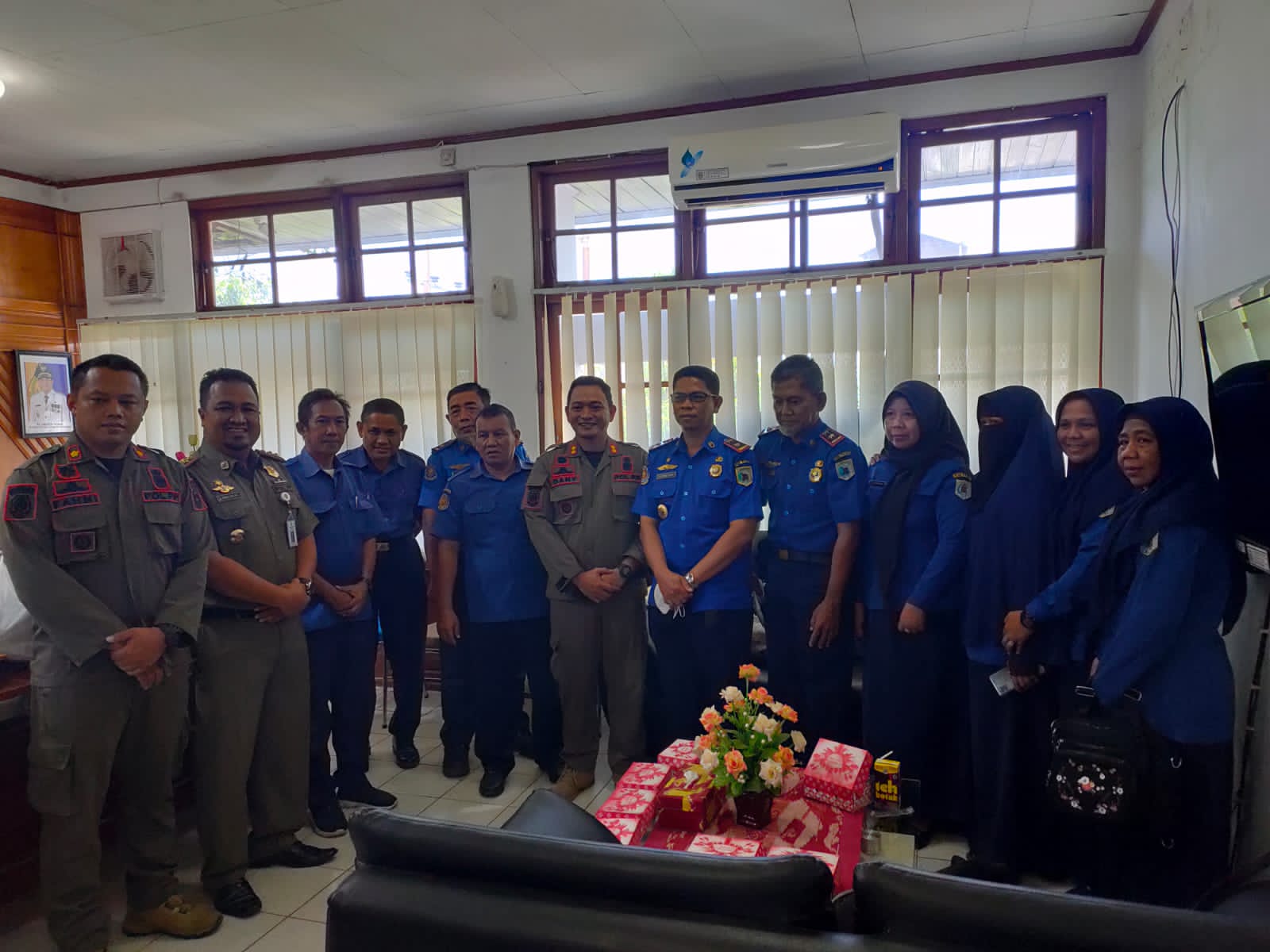 Kunjungan Kerja ke Satuan Polisi Pamong Praja dan  Pemadam Kebakaran Kota Banjarmasin