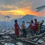 Kebakaran Desa Muara Adang, Kec. Long Ikis